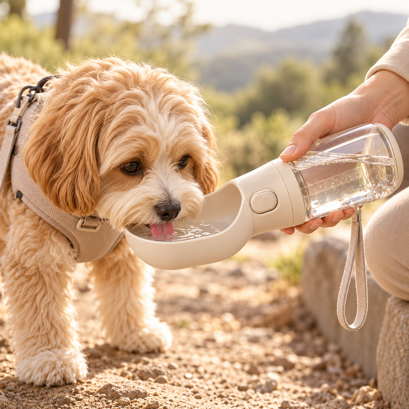 Homelissell™ AquaTrail Portable Pet Water Bottle